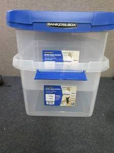 lot 197 image: 2 Bankers Box File Boxes...