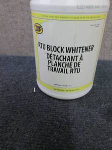 lot 201 image: 4 Gallons Zep RTU Block Whitener...