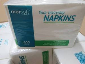 lot 224 image: Case of 6000 Morcon Lunch Napkins...