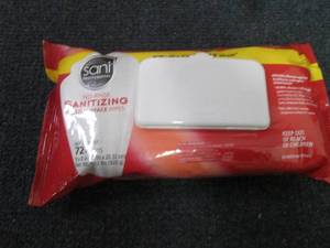 lot 232 image: 11- 72 ct Soft Packs Sani Sanitizin...
