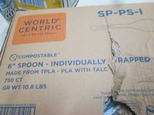 lot 235 image: Case of Compostable 6 Individually...