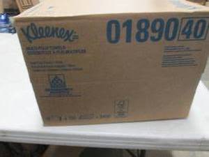 lot 239 image: Case of 2400 Kleenex Multifold Pape...