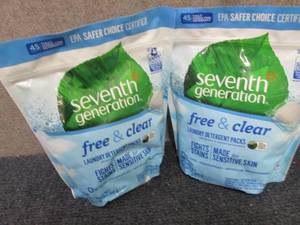 lot 248 image: 2- Seventh Generation Laundry Packs...