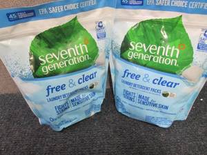 lot 249 image: 2- Seventh Generation Laundry Packs...