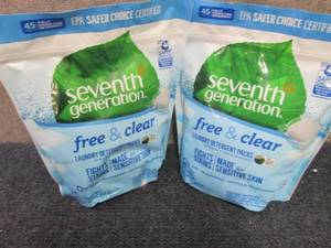 lot 251 image: 2- Seventh Generation Laundry Packs...