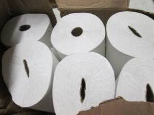 lot 259 image: 6 Rolls Tork Hand Towels-crush dama...