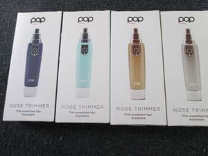 lot 346 image: 4 Pop Sonic Nose & Ear Hair Trimmer...