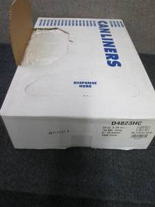 lot 411 image: Case of 1000- Clear 8-10 Gallon 24x...
