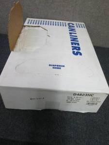 lot 413 image: Case of 1000- Clear 8-10 Gallon 24x...