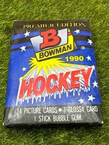 Unopened Pack of 33 Year Old Hockey Cards