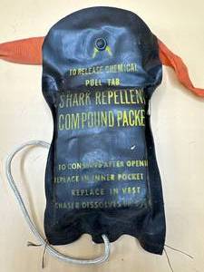 Vintage Military Surplus Shark Repellant