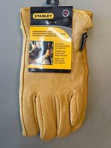 Stanley Deerskin Gloves Size XL