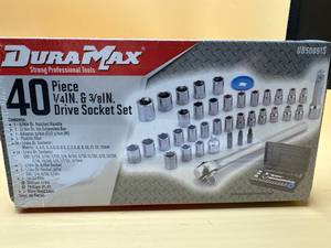 New Duramax 40pc Socket Set