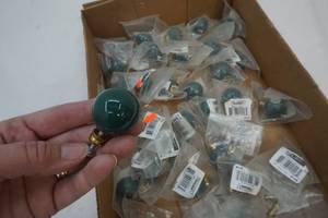 33- Liberty Hardware Green Cabinet Pulls