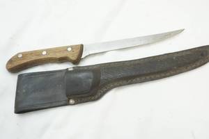 Large King Fillet Knife & Sheath