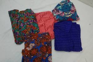 5 NEW- Tall & Curvy Lula Roe Women Leggings