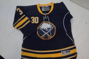 LXL Youth Reebok #30 Buffalo Sabres