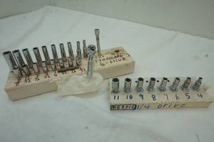 Socket Sets Standard and Metric