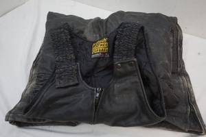 Mens leather bibs