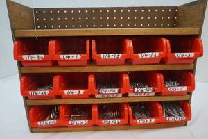 Variety of Screws with Shelfing