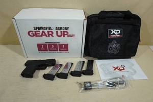 Unfired Springfield Armory XD-s Mod 2 .45 ACP Semi-Auto Pistol - 5 Magazines