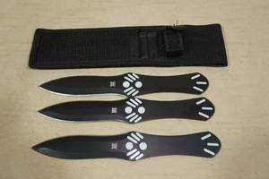 Kunai 9 Set of 3 Throwing Knives