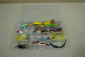 Tackle Box Insert with Assorted Tackle
