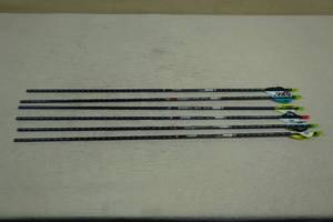 6 Easton Full Metal Jacket Carbon Arrows