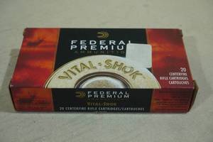 20 Federal Vital Shok 7mm Rem Magnum 140 Gr Nosler Partition Ammo