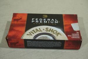 20 Federal Vital Shok 7mm Rem Magnum 165 Gr Sierra Gameking Ammo