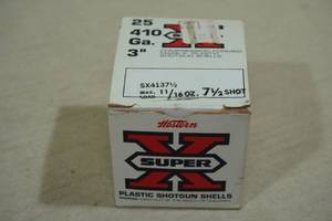 25 Western Super-X .410 Gauge 3 7.5 Shot Shotshells