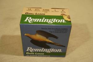 25 Remington Game Load 12 Gauge 2-34 8 Shot Shotshells
