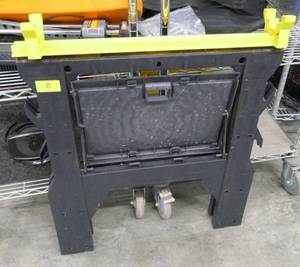 lot 8 image: Plastic sawhorse