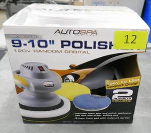 lot 12 image: Autospa orbital polisher 120V