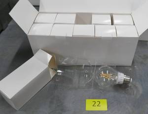 lot 22 image: 20 light bulbs 7Watt 2700 kelvin white