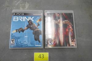 lot 43 image: 2 Playstation 3 games - Teen audience PS3