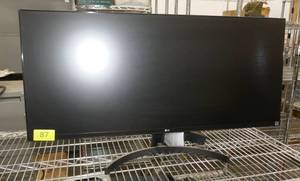 lot 87 image: LG widescreen monitor 34 inch