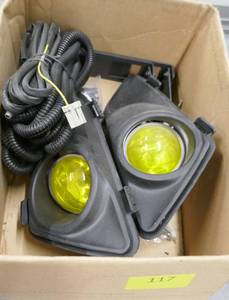 lot 117 image: Motorcycle lights 
