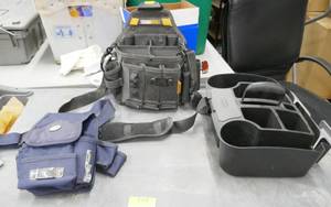 lot 119 image: Tool caddy bags and organizer