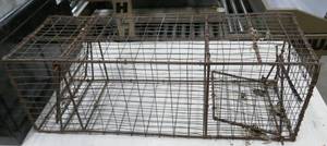 lot 160 image: Large live trap