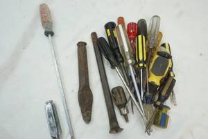Variety Of Screw Drivers and other Tools