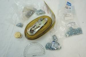 Variety of Screws and Bolts & Strap