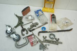 Panel Carry, Ties, sander block, clamps,