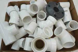 Variety of PVC Plumbing Connectors