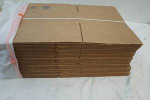25 unfolded card board boxes - 14x10x4 card board boxes