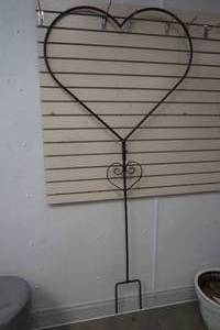 Heart Yard Decor