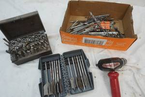 Drill 90 attachment, Drill bits