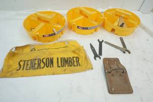 3 Bucket Stackers with Tools