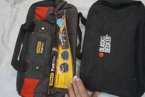 Black & Decker Bag and Stanley tool bag