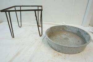 Plant stand  frame & Oil Pan